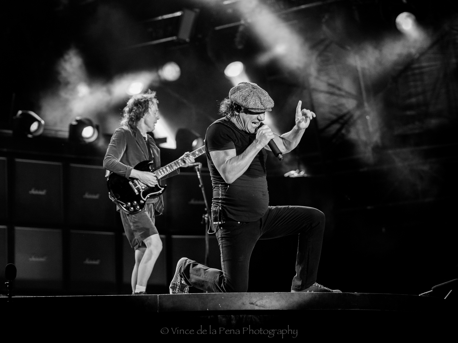 AC/DC: Back in Black (and White) with an by Vince de la Pena | Steve and Photo