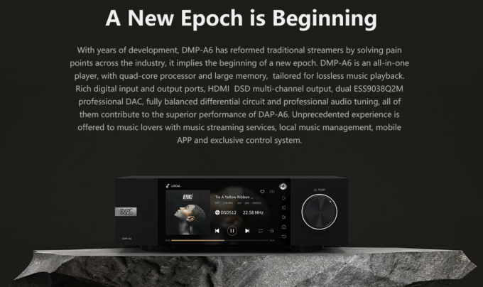 Eversolo DMP-A6 Master Edition Streamer – Tonezone Audio