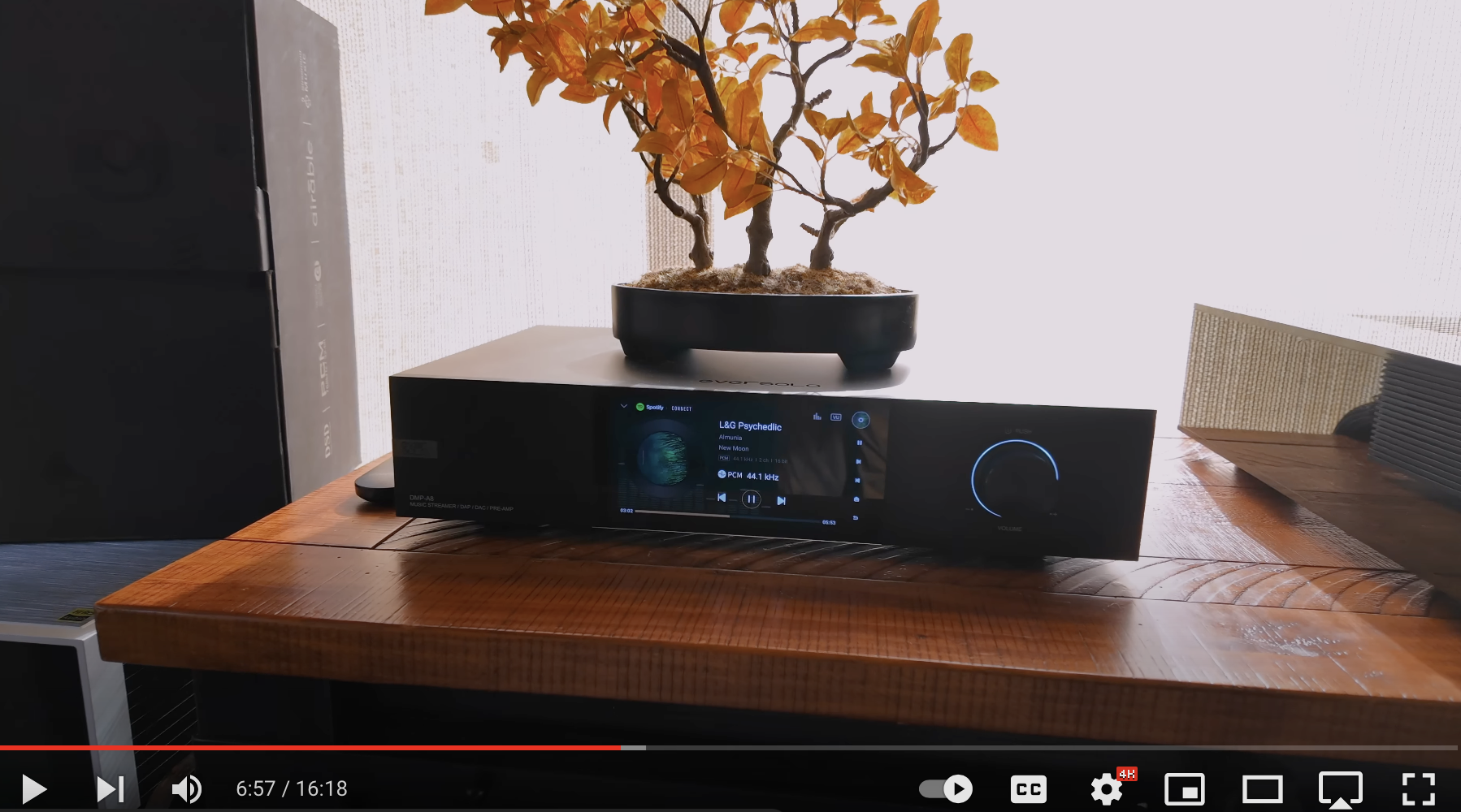 Eversolo DMP-A8 High-end streamer, preamp and DAC
